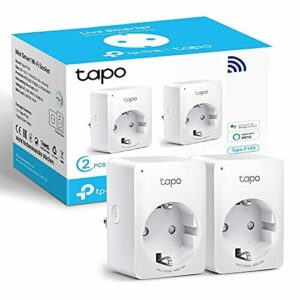 TP-Link Tapo P100 (2-Pack) - Mini Enchufe Inteligente Wi-Fi…