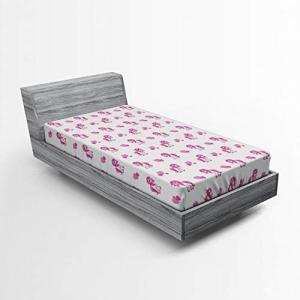 ABAKUHAUS Amor Sábana Elastizada, Corazones Rosados ​​de La…
