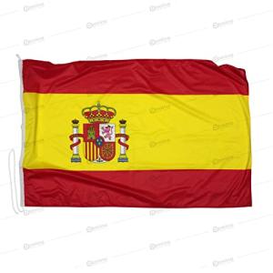 Bandera España 225x150 cm en tela náutico resistente al vie…