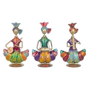 BY SIGRIS Origen Home Decor Figura 3U Africanas Y Elefantes…