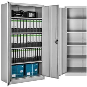 TecTake® Armario Archivador Oficina en Acero, Armario Exter…