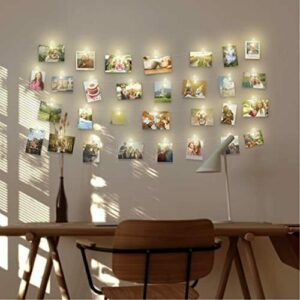 LAC Guirnalda Luces Led Fotos 5M con 30 Pinzas - Colgar Fot…