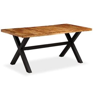 vidaXL Acacia Mesa Comedor 180x90x76 cm Madera Mango Mobili…