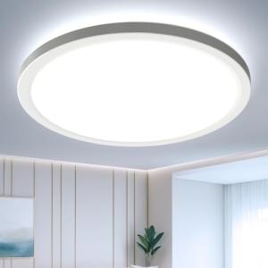EASY EAGLE Lampara Techo LED: 6500K Plafon Techo Downlight…