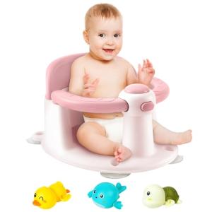 Asiento de baño para bebé, asiento de bañera para bebés de…