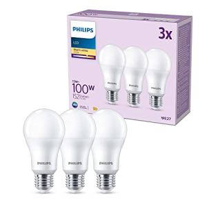 Philips - Bombilla LED A60 13W (Eq. 100W) 1521 lúmenes, cas…