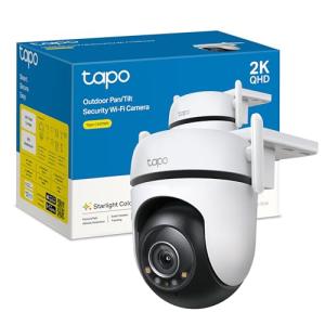 tapo C520WS - Cámara Vigilancia Wi-Fi Exterior 360°, Resolu…