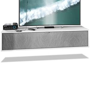 Vladon Mueble televisor Lana 140 Mueble de Pared para telev…