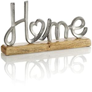 COM-FOUR® expositor decorativo "Home" - letras de metal sob…