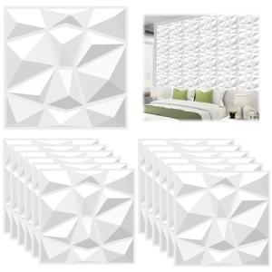 12 piezas Papel Pintado Autoadhesivo Pared 30 × 30 cm, Vini…