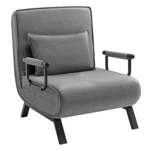 WOLTU Sofá Cama, Sillón Reclinable con Respaldo Ajustable,…