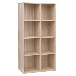 VASAGLE Estantería Librería, Estantería de Madera, Estanter…