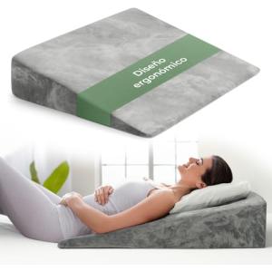 Well B4 Cojín cuña ergonómico para Cama y sofá, Almohada cu…