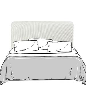 Lydevo Funda Cabecero Cama Elastica Cubierta de Cabecera Te…