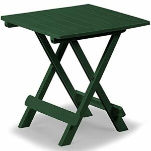 Deuba Mesa de Jardín Plegable Adige 45x43x50cm Verde Mesita…