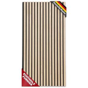 Floordirekt Paneles acústicos, chapa de madera auténtica, a…