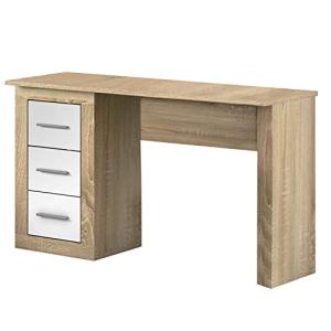 duehome | Mesa Escritorio 3 cajones, Mesa de despacho Estud…