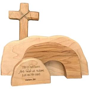 KENANLAN Escena de Pascua, decoración de madera, escena de…