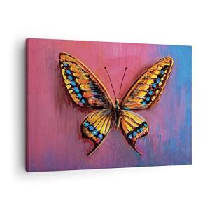 ARTTOR Lienzos decorativos Mariposa Colorido Pintado Cuadro…