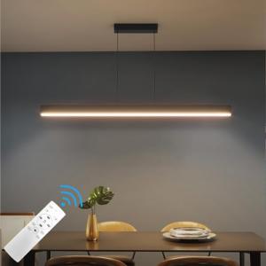 Klighten Led Lámpara Colgante De Comedor 100Cm/36W, Regulab…