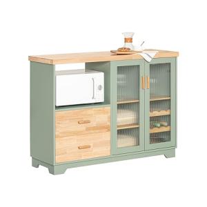 SoBuy FSB81-GR Aparador Cocina para microonda Buffet para C…