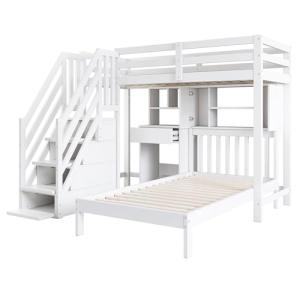 Idemon Litera, cama doble, cama infantil, multifuncional, f…