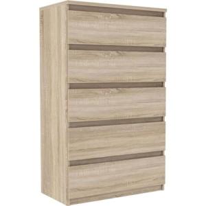 Forte Chelsea 77 - Cómoda Alta con 5 cajones, decoración de…