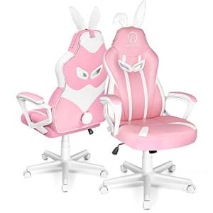 JOYFLY Silla de Juego Rosa Silla Gaming para Chicas Kawaii…