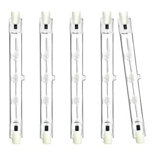 5 Piezas Bombillas Halógenas R7S 118mm 150W, Bombilla Halóg…
