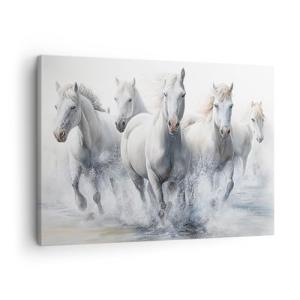 ARTTOR Lienzos decorativos Caballos Animales Acuarela Cuadr…