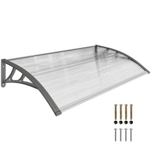 Outsunny Tejadillo de Protección 110x60 cm Marquesina Exter…
