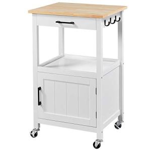 Yaheetech Carro de Cocina Carrito de Servicio con Ruedas Ca…