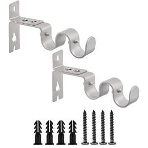 INCREWAY Soporte para barra de cortina, 2 soportes de barra…