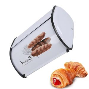 Rproonay Panera de almacenamiento de acero inoxidable, orga…
