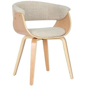 CLP Silla de Comedor Bruce con tapizado de Tela, Estructura…