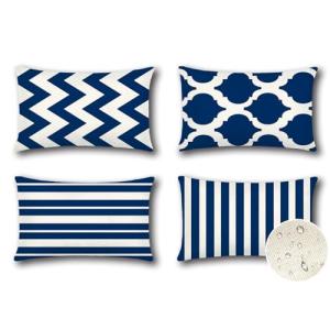 Artscope Juego de 4 Impermeables Bohemia Funda de Cojines,…