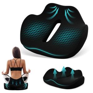 Cojin Silla Oficina, Cojín Antiescaras Transpirable con Asa…