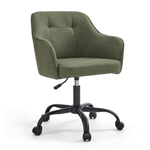 SONGMICS Silla de Estudio, Silla Giratoria, Altura Ajustabl…