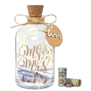 LYPPUL Botella de luz LED para Bodas, Botella Luminosa Deco…
