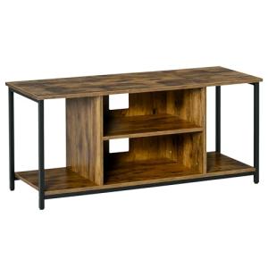 HOMCOM Mueble de TV para Televisores hasta 55 Pulgadas Mesa…