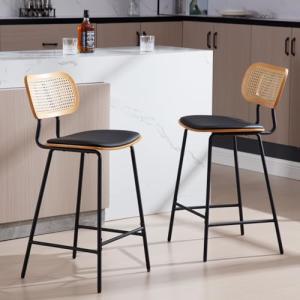 Ya-Home Taburetes de Bar Modernos Juego de 2 Sillas Altas c…