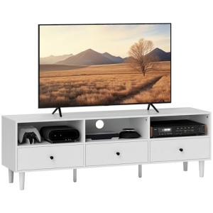 HOMCOM - Mueble para TV de madera, banco de TV de hasta 75"…