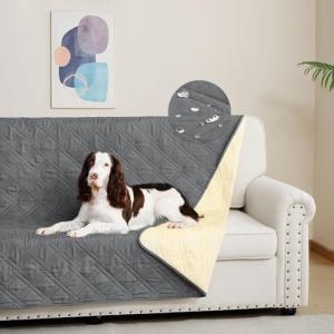 DUJUIKE Funda para sofá 100% Impermeable para Perros, Funda…