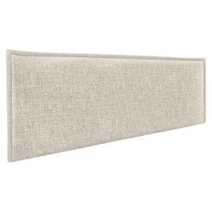 DHOME Cabecero de Lino Natural Liso con Ribete Cabezal Tapi…