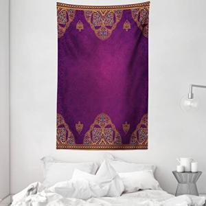 ABAKUHAUS Oriental Tapiz de Pared y Cubrecama Suave, Adorno…