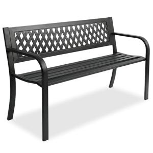 Banco de Jardín Exterior de Metal 2-3 Plazas | Asiento de A…