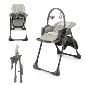 Kinderkraft TUMMIE Trona Bebé, 2 en 1, trona para niños, tr…