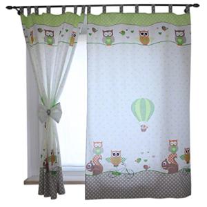 TupTam Cortinas con Trabillas para Habitación Infantil 2, B…