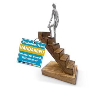 FeinKnick Escultura decorativa "Top of the Rock", figura mo…