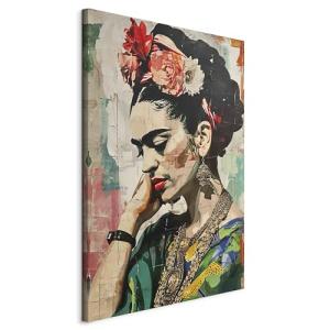 murando - Cuadro en Lienzo Frida Kahlo 60x90 cm 1 pieza - I…